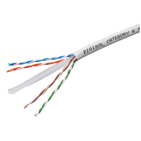 Digisol DGC-SC6U4F-3GB Cat 6 Solid Cable 305 meter